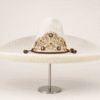Sombrero charro San Luis moderado con bordado oro y cobre
