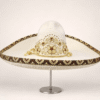 Sombrero charro San Luis moderado con detalles oro y cobre