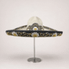 Sombrero charro San Luis moderado con ribete bordado en canutillo